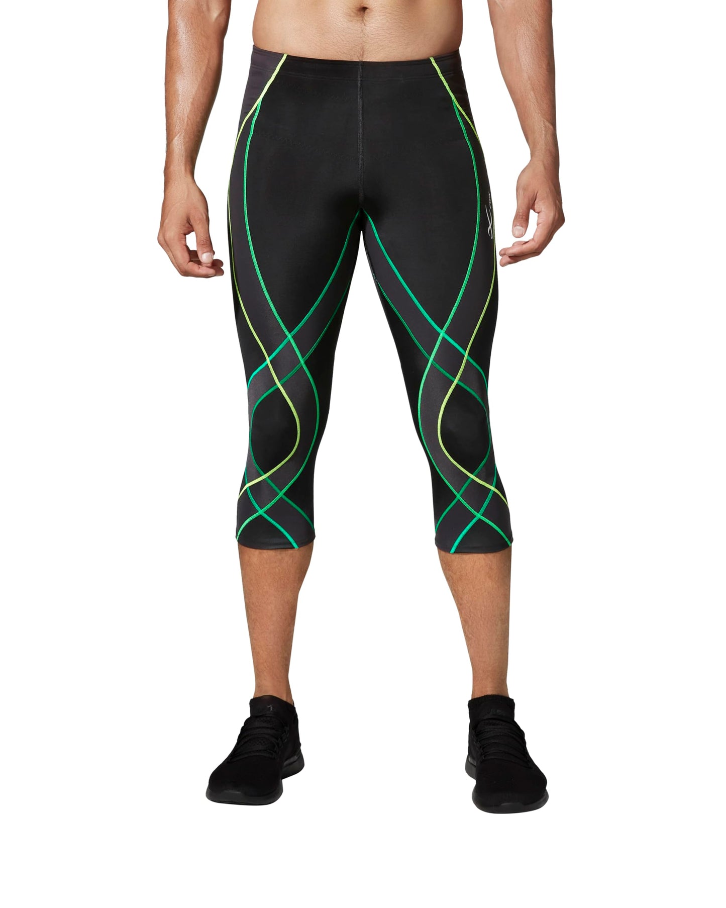 Men's 3/4 Compression Support Tights
