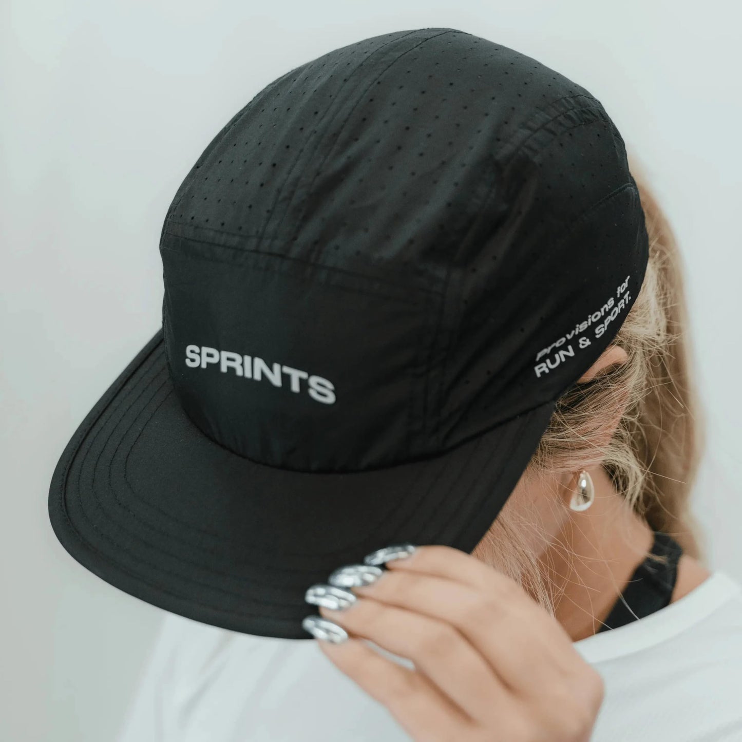 Lightweight Quick-Dry 5 Panel Running Cap