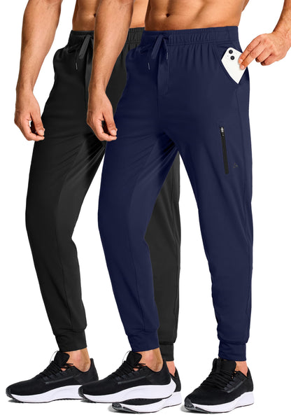 Men's Stretch Athletic Jogger Pants