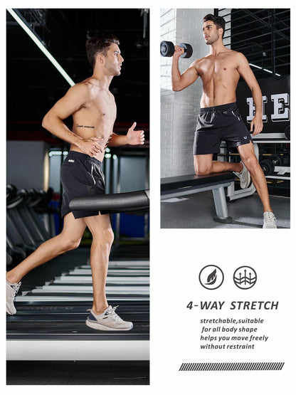 Men's Lightweight Running Athletic Shorts