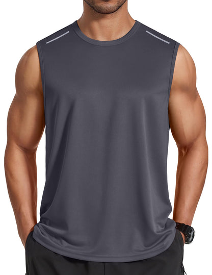 Men's Quick-Dry Athletic Workout Tank Top