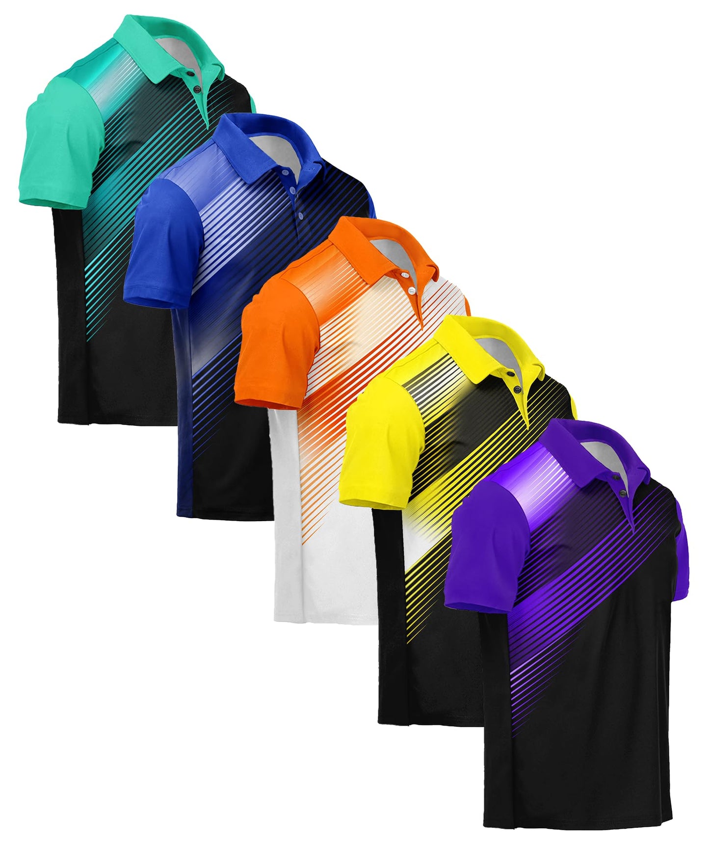 Men's UPF 50+ Performance Golf Polo Shirt