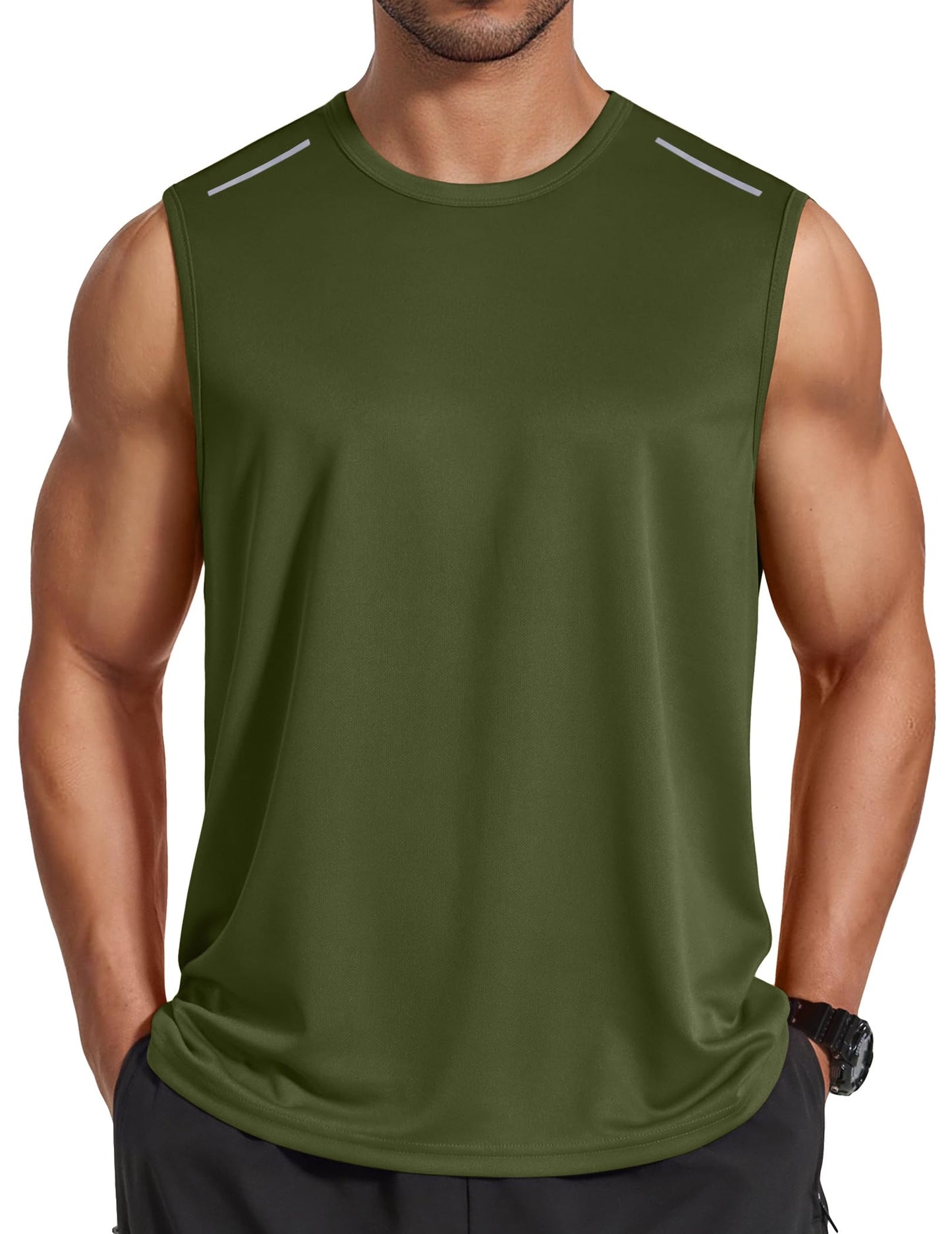 Men's Quick-Dry Athletic Workout Tank Top