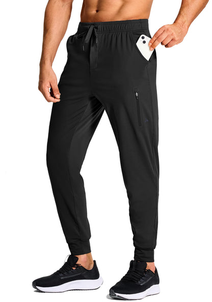 Men's Stretch Athletic Jogger Pants