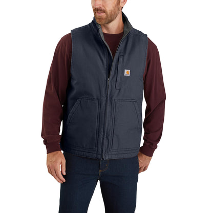 Carhartt Men's Washed Duck Mock-Neck Vest