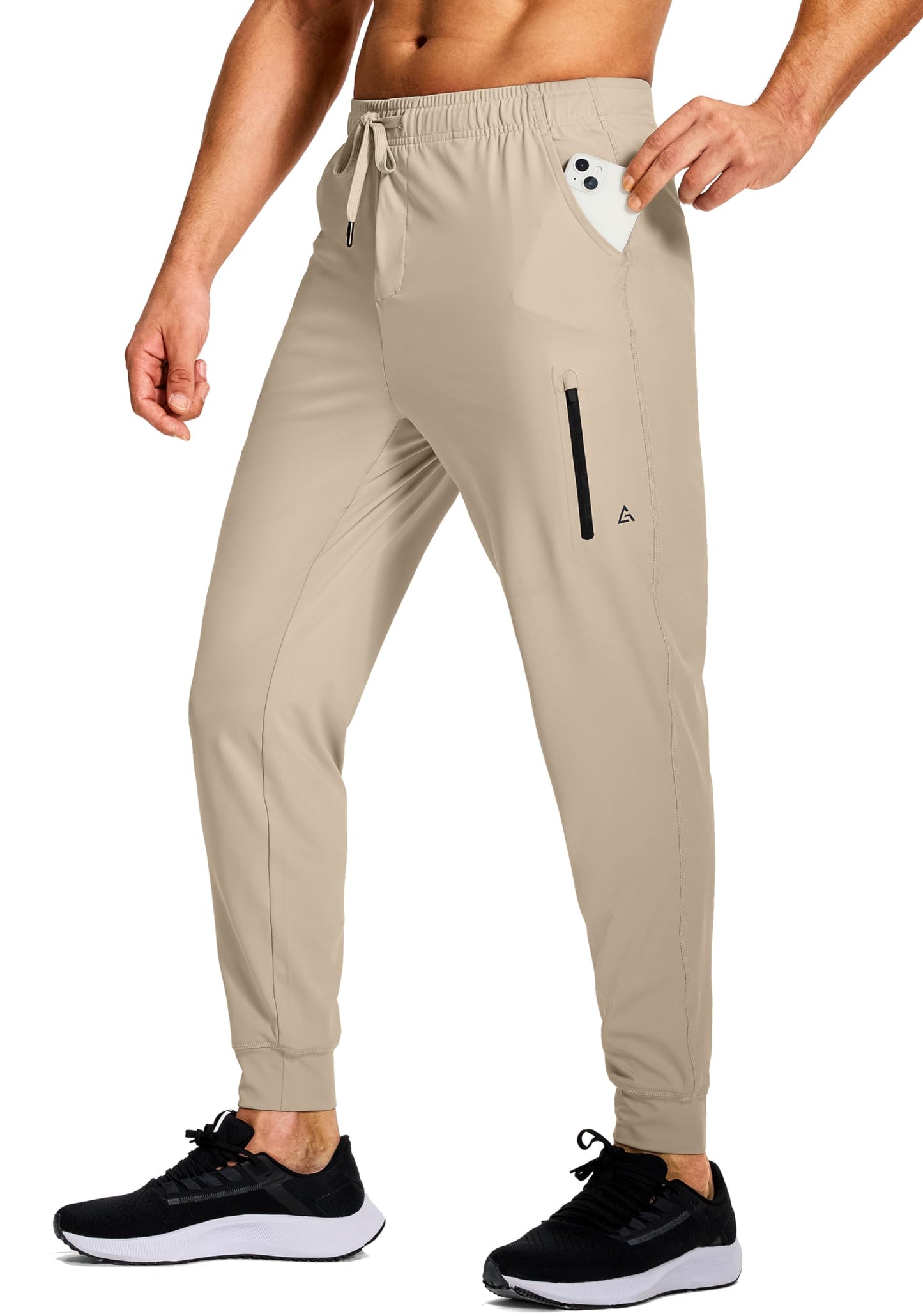 Men's Stretch Athletic Jogger Pants