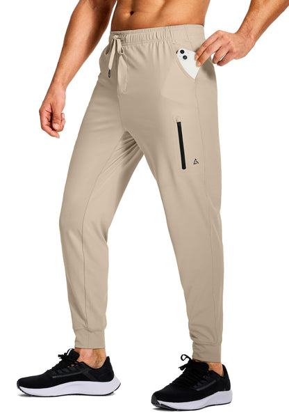 Men's Stretch Athletic Jogger Pants