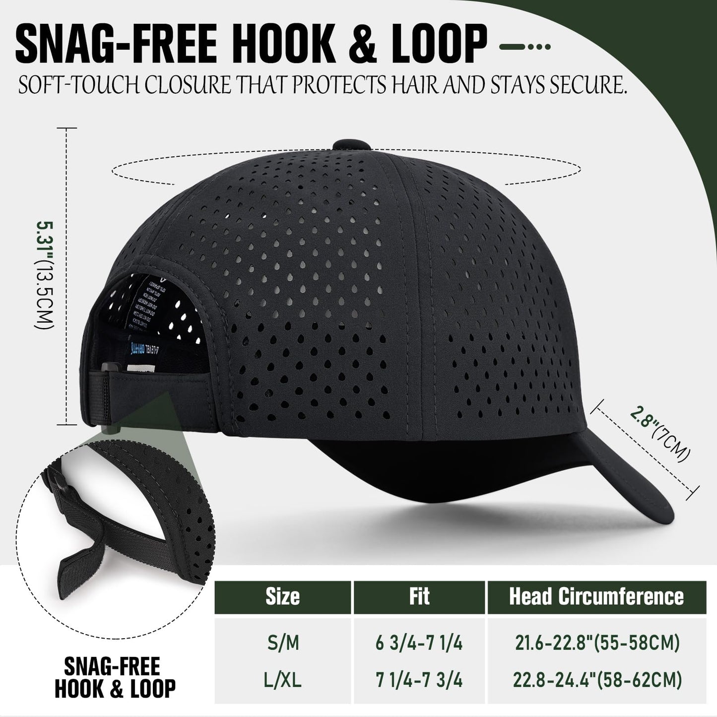 Breathable Quick-Dry Mesh Performance Cap
