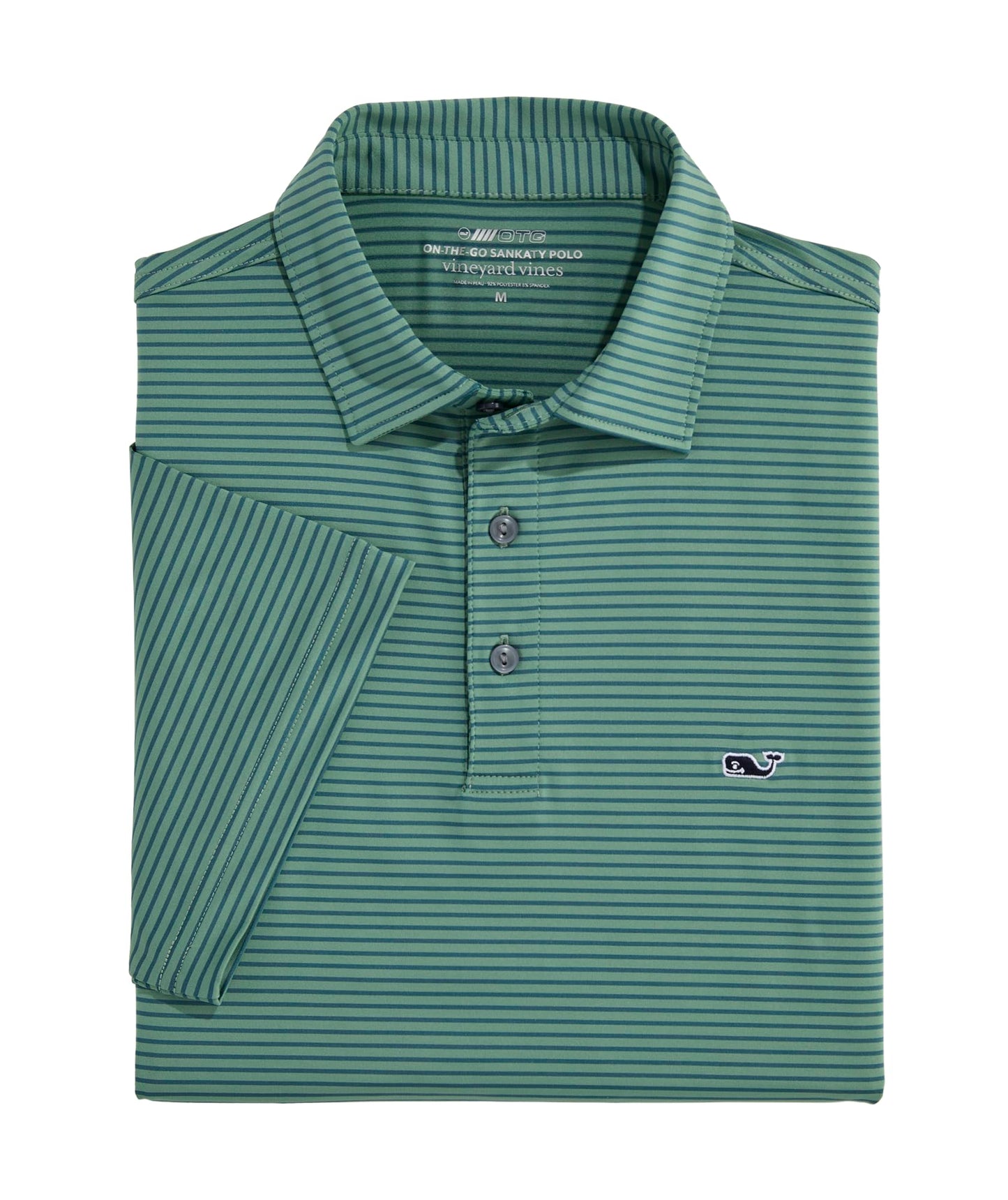 Vineyard Vines Men's Bradley Stripe Sankaty Polo