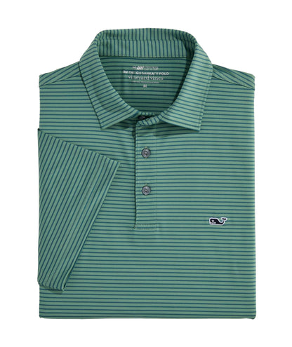 Vineyard Vines Men's Bradley Stripe Sankaty Polo