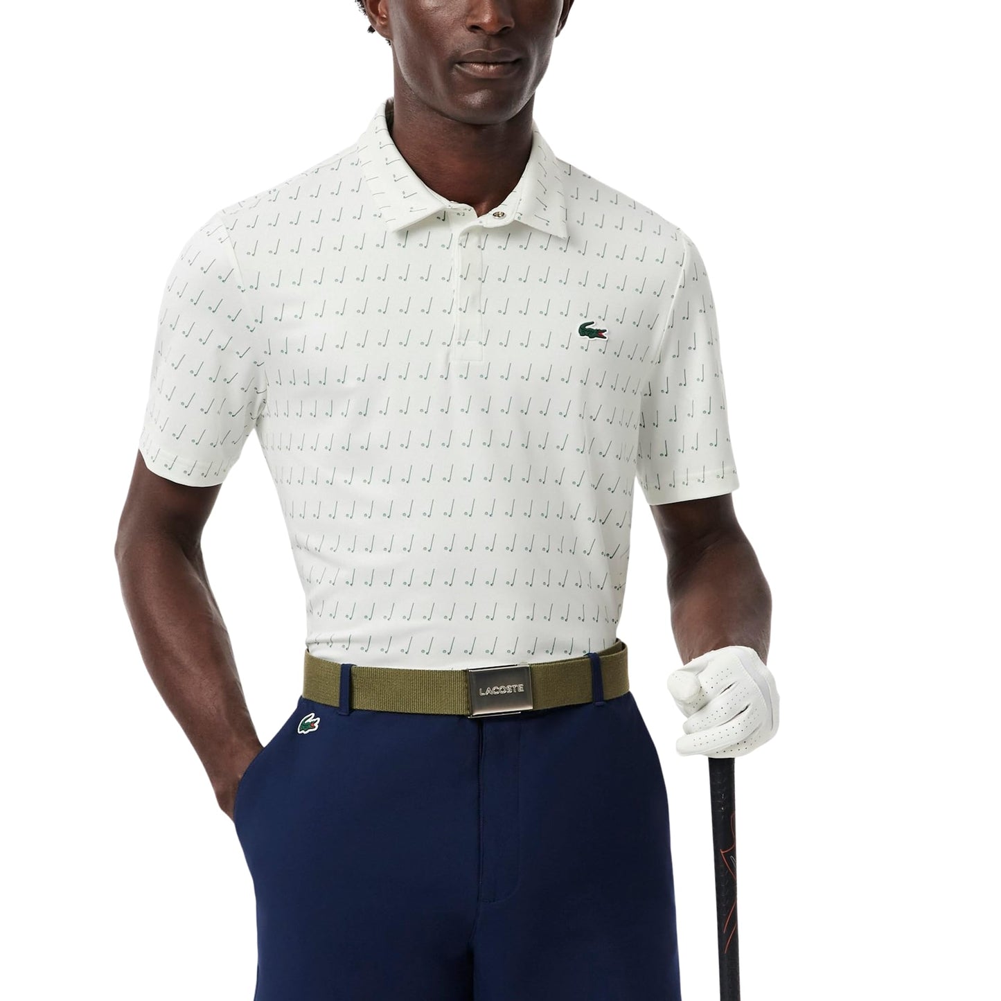 Lacoste Men's Regular Fit UV Protect Golf Polo Shirt