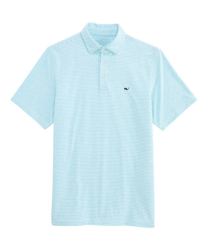 Vineyard Vines Men's Bradley Stripe Sankaty Polo