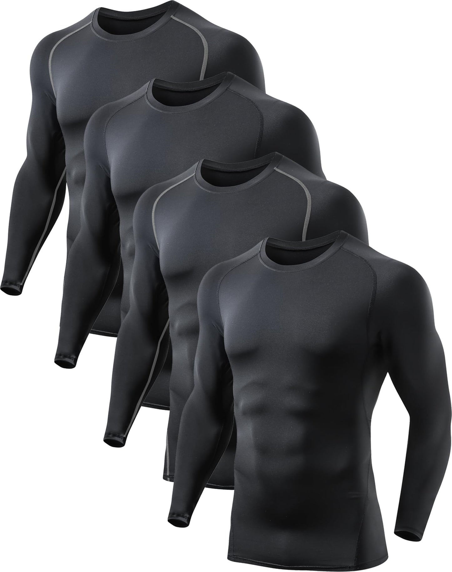 Men's Long Sleeve Compression Base Layer Shirt