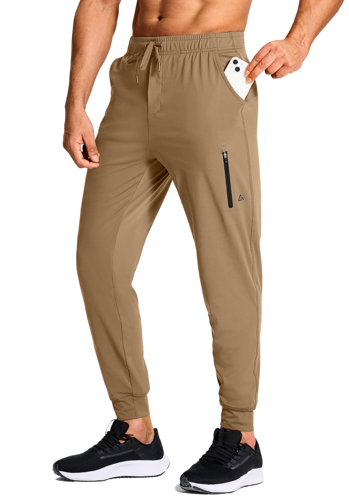 Men's Stretch Athletic Jogger Pants