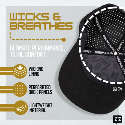 Water Resistant Breathable Performance Hat