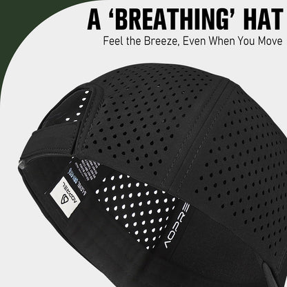 Breathable Quick-Dry Mesh Performance Cap