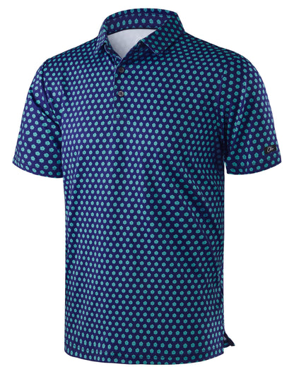 Men's Dry Fit Performance Golf Polo Shirt