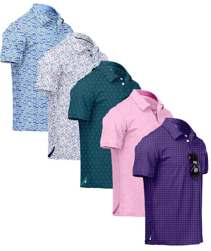 Men's UPF 50+ Performance Golf Polo Shirt