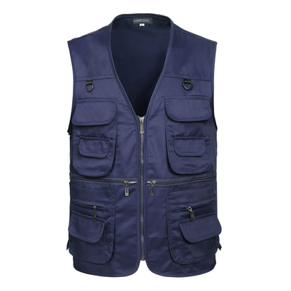 Men's Multi Pocket Outdoor Fishing Vest