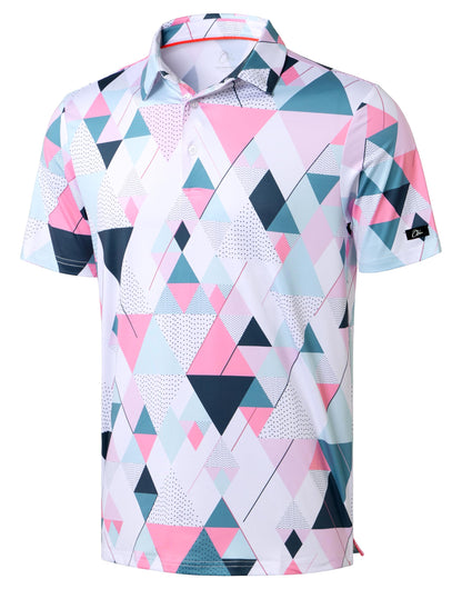 Men's Dry Fit Performance Golf Polo Shirt