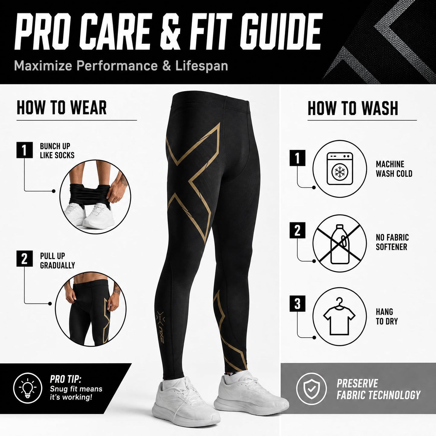 2XU mens Mcs Run Compression TightTight