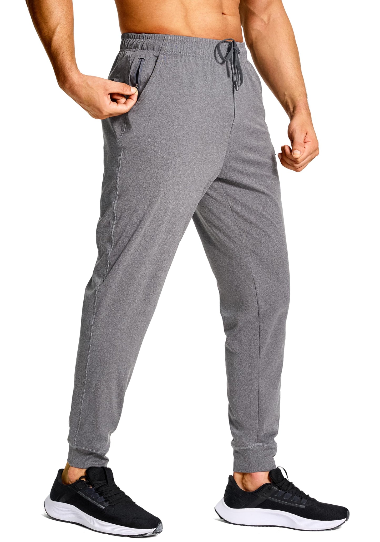 Men's Stretch Athletic Jogger Pants