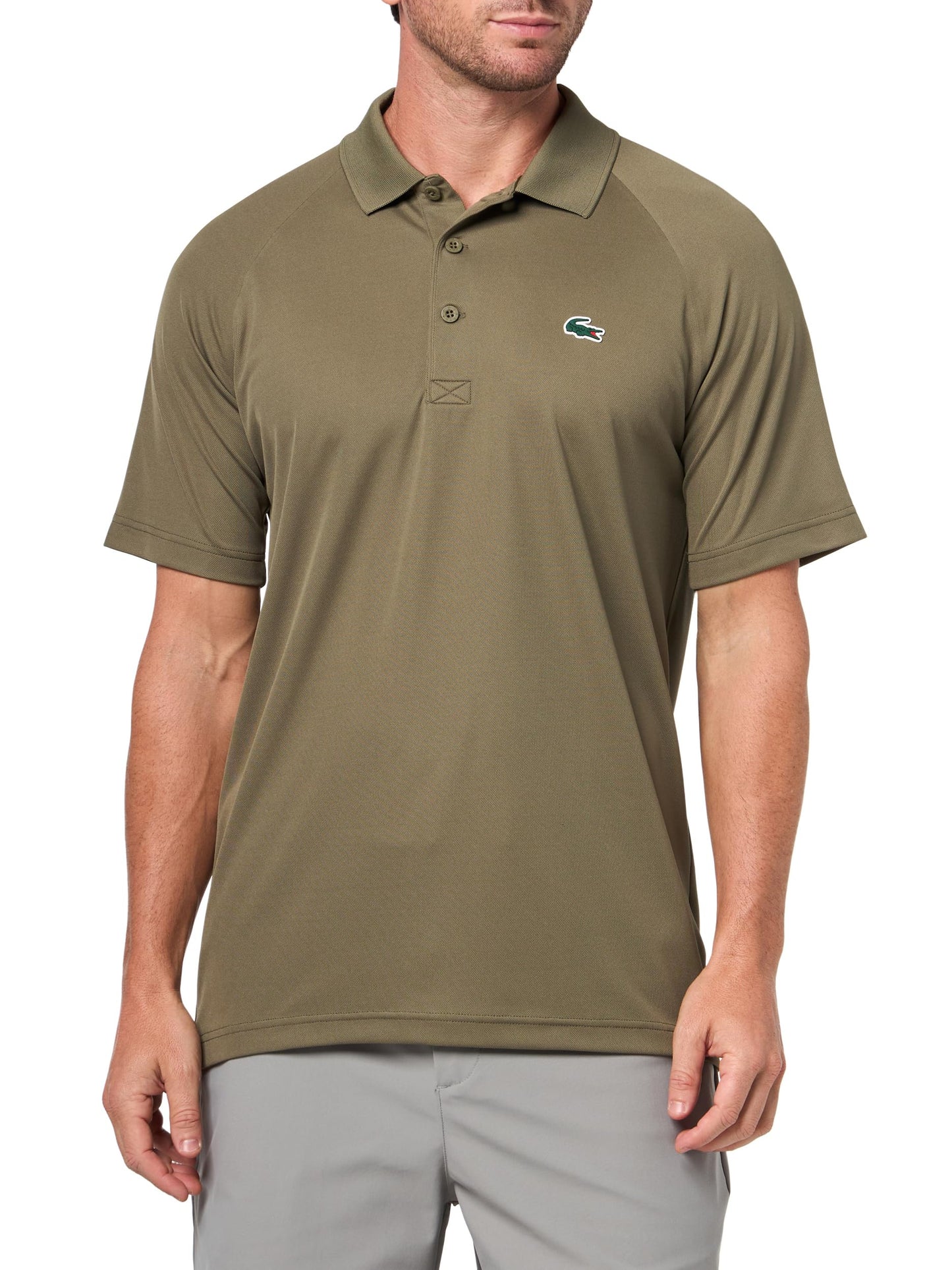 Lacoste Men's Regular Fit UV Protect Golf Polo Shirt