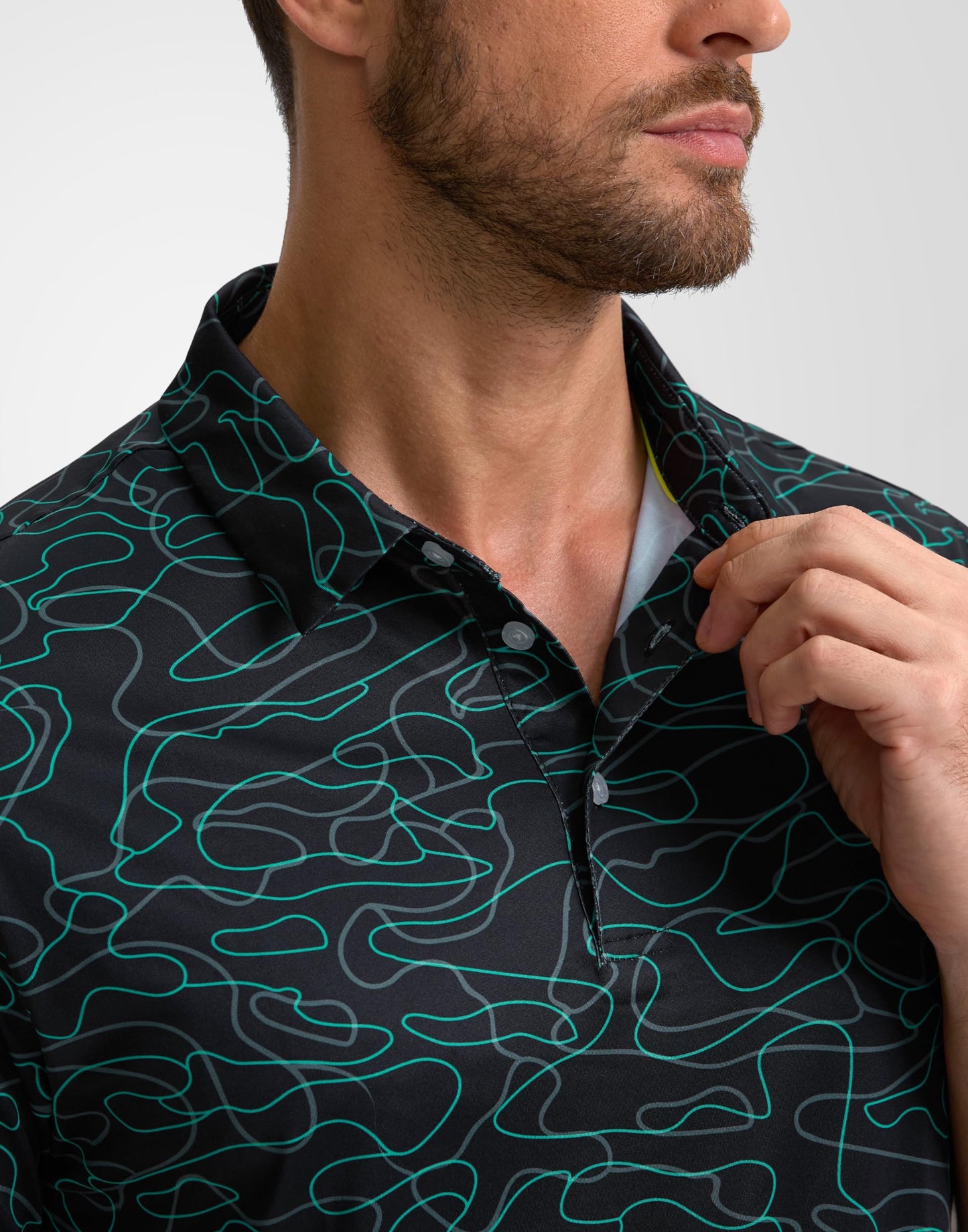 Men's Dry Fit Performance Golf Polo Shirt