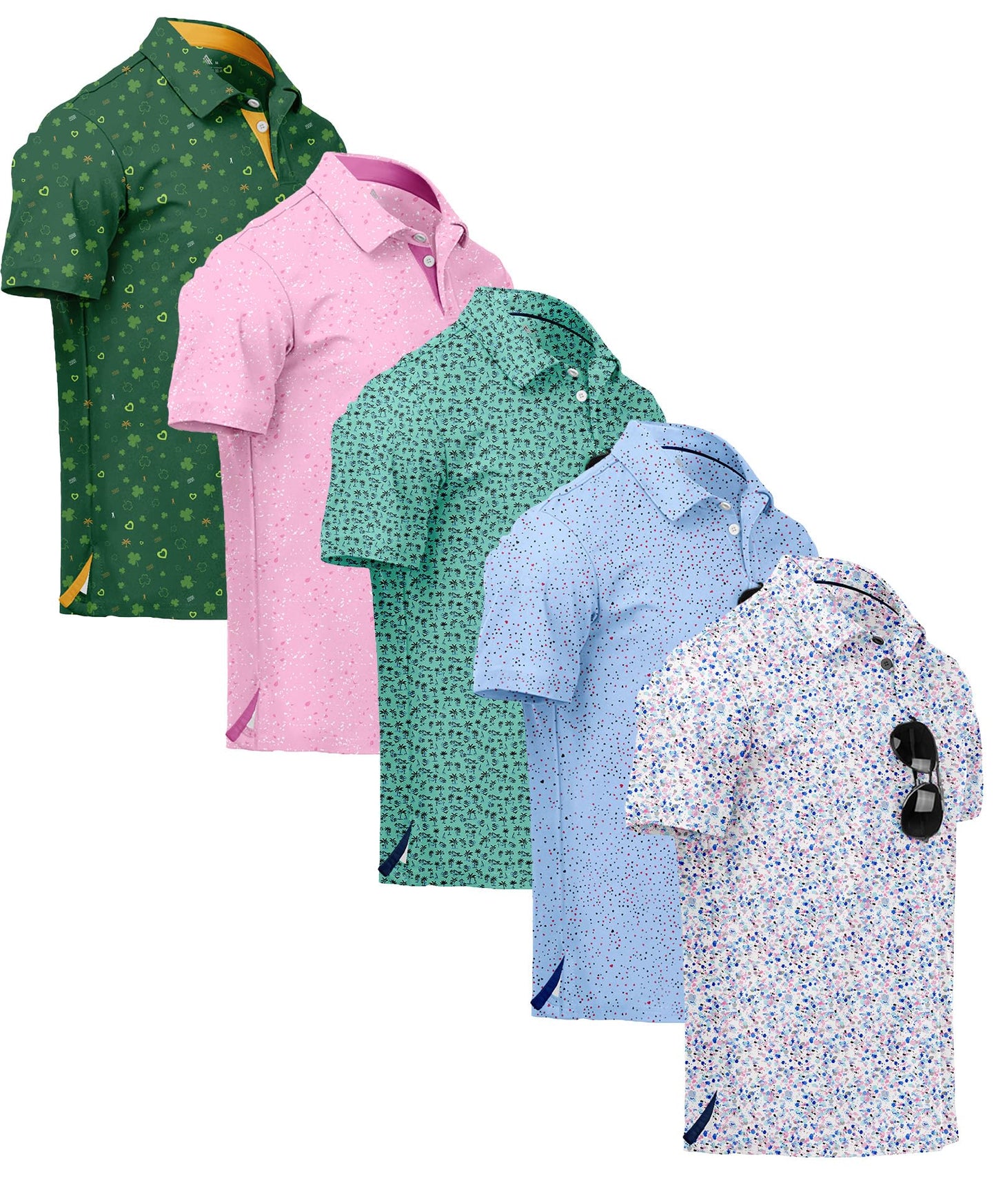 Men's UPF 50+ Performance Golf Polo Shirt