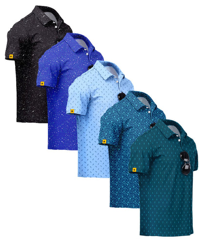 Men's UPF 50+ Performance Golf Polo Shirt