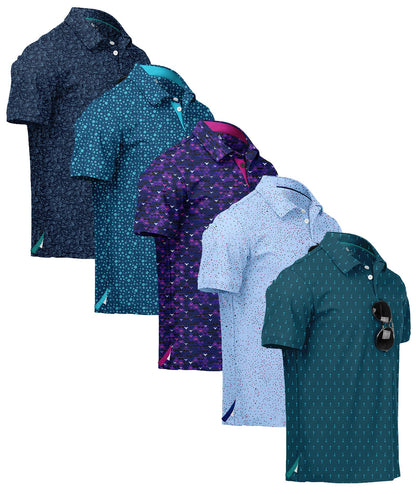 Men's UPF 50+ Performance Golf Polo Shirt