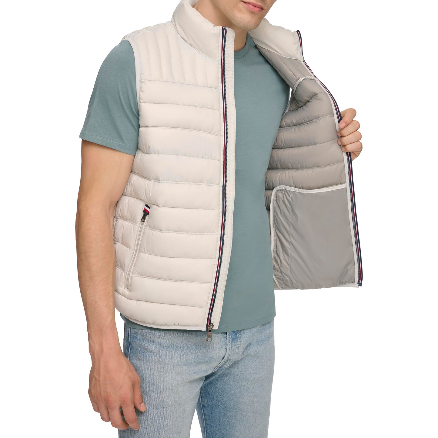 Men's Lightweight Packable Puffer Vest Jacket