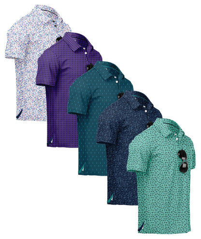 Men's UPF 50+ Performance Golf Polo Shirt