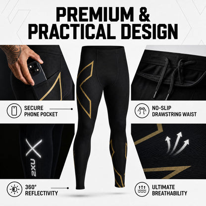 2XU mens Mcs Run Compression TightTight