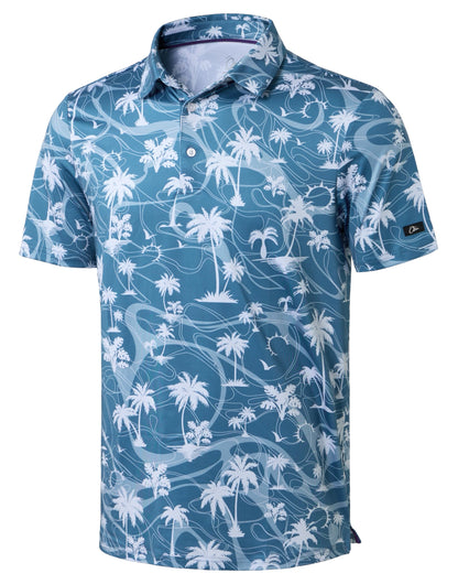 Men's Dry Fit Performance Golf Polo Shirt
