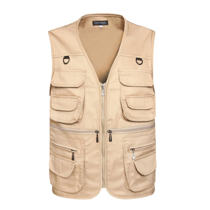 Men's Multi Pocket Outdoor Fishing Vest