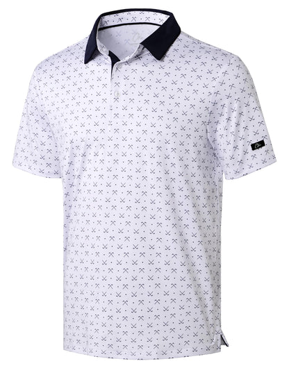 Men's Dry Fit Performance Golf Polo Shirt