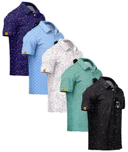 Men's UPF 50+ Performance Golf Polo Shirt