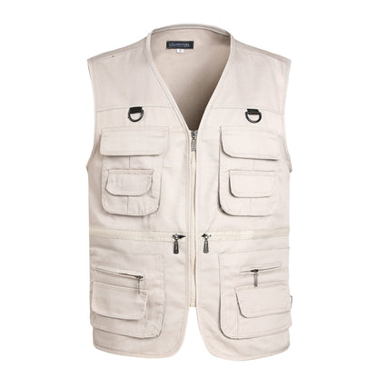 Men's Multi Pocket Outdoor Fishing Vest