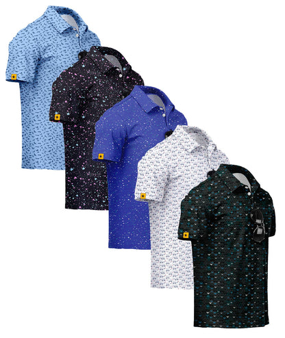 Men's UPF 50+ Performance Golf Polo Shirt