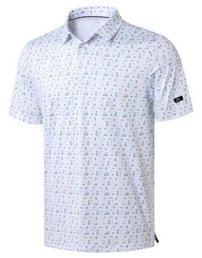 Men's Dry Fit Performance Golf Polo Shirt