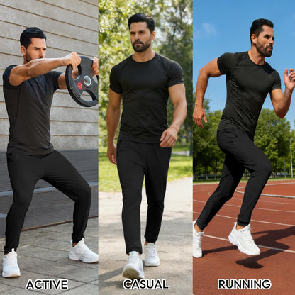 Men's Lightweight Athletic Jogger Pants