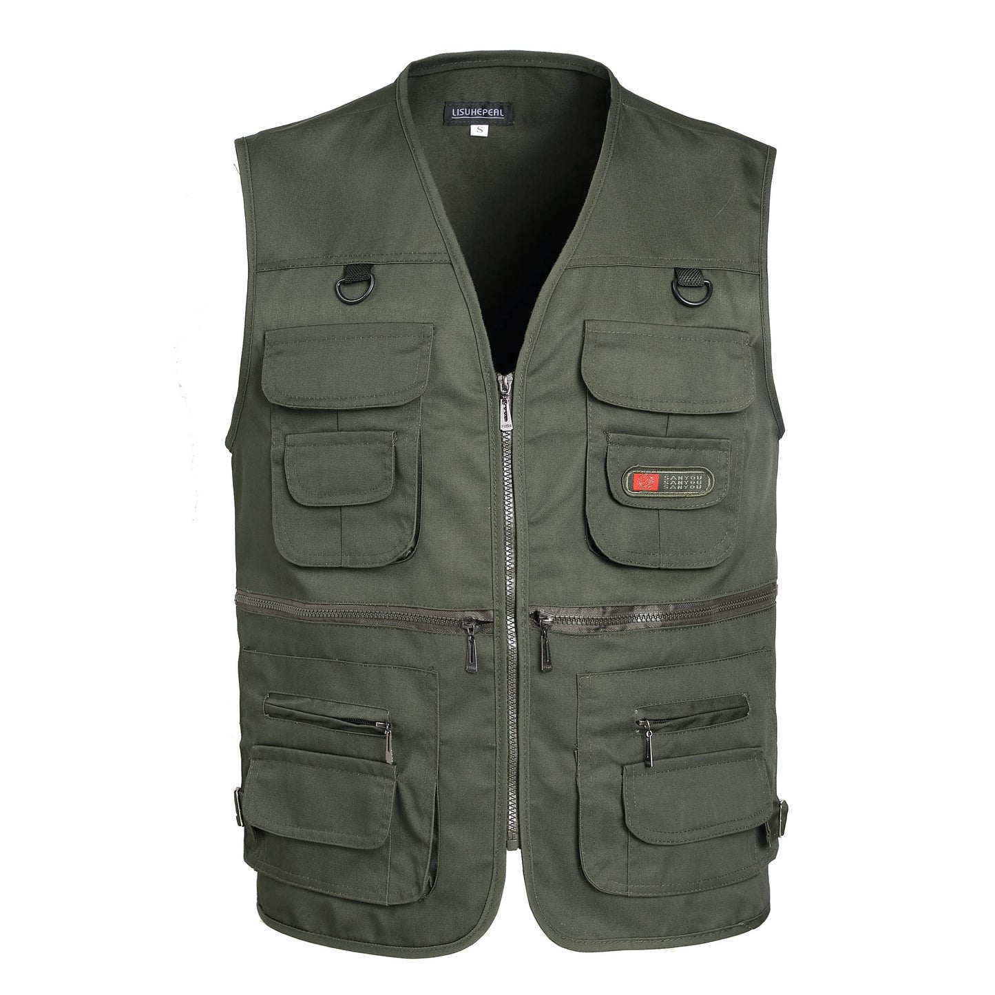 Men's Multi Pocket Outdoor Fishing Vest