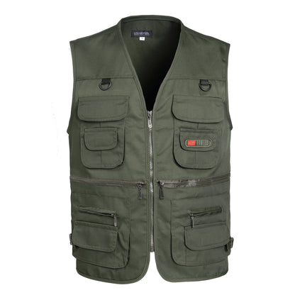 Men's Multi Pocket Outdoor Fishing Vest