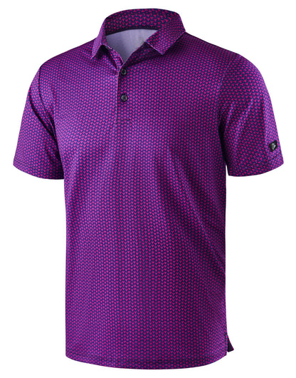 Men's Dry Fit Performance Golf Polo Shirt